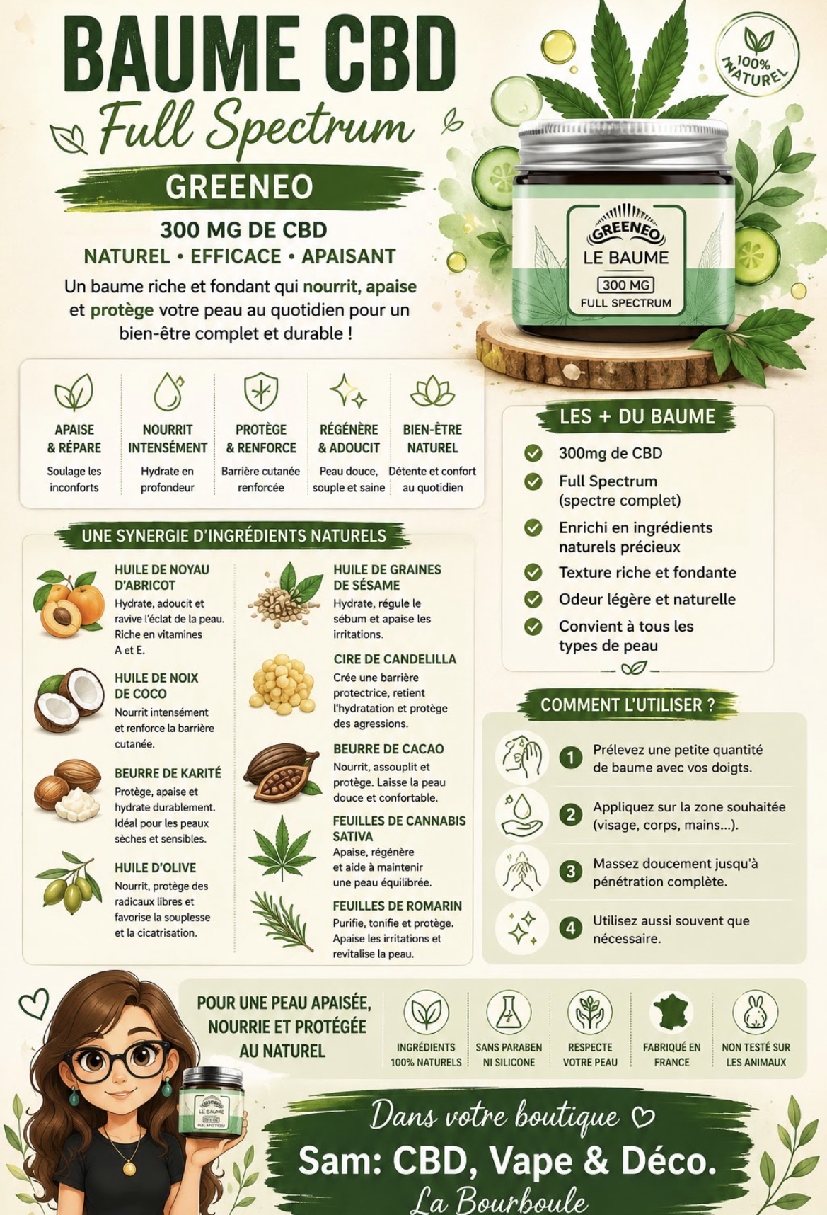 Baume CBD Full Spectrum